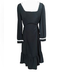 Gothic Wednesday Addams black dress morbid goth witch Lolita